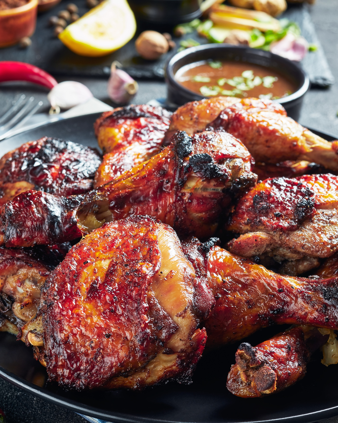 How to cook Jamaican Jerk Chicken in the oven.