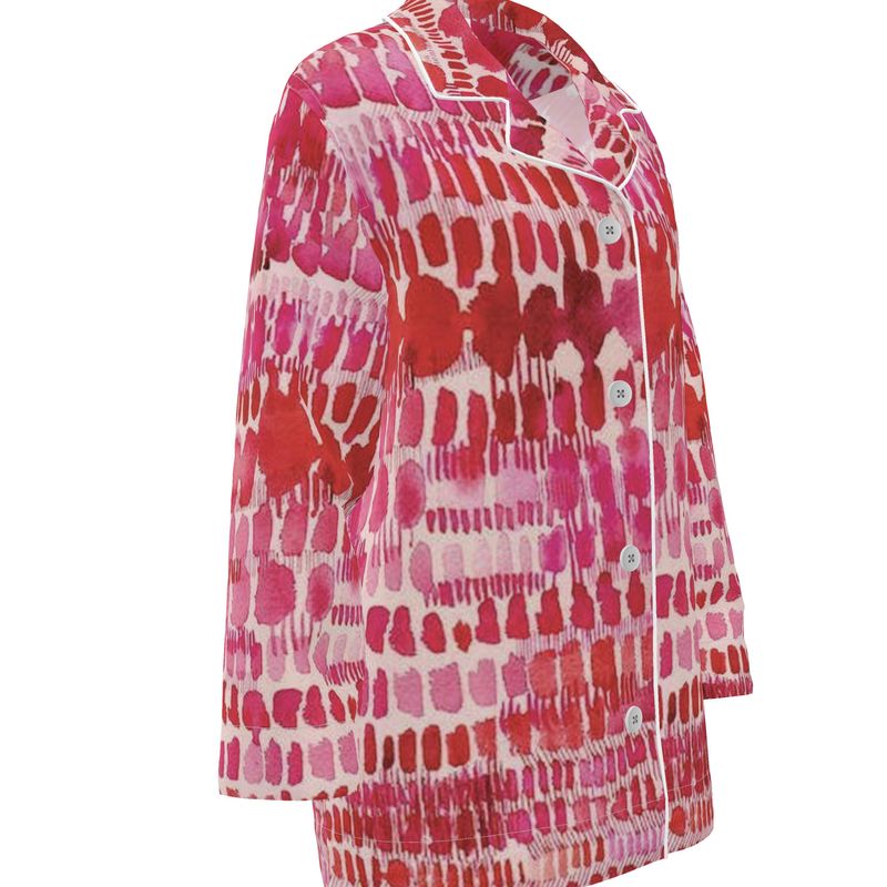 Pink Sea Luxury Silk shirt