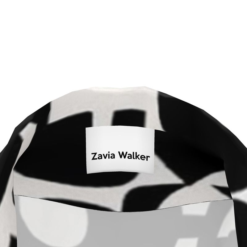 Black & White Geometric Luxury Pajama top