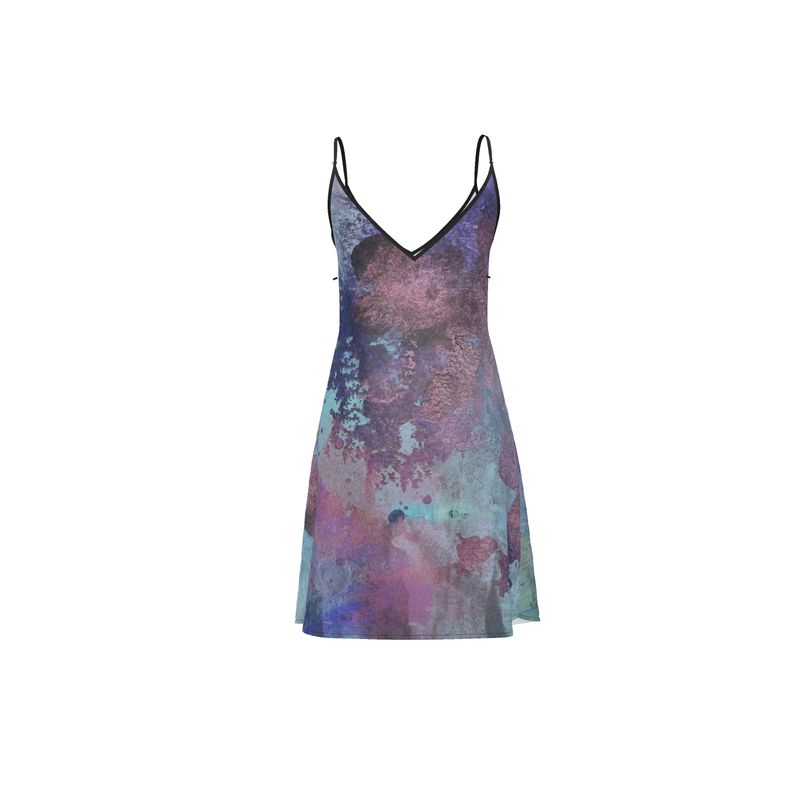 Fairytale silk short slip dress