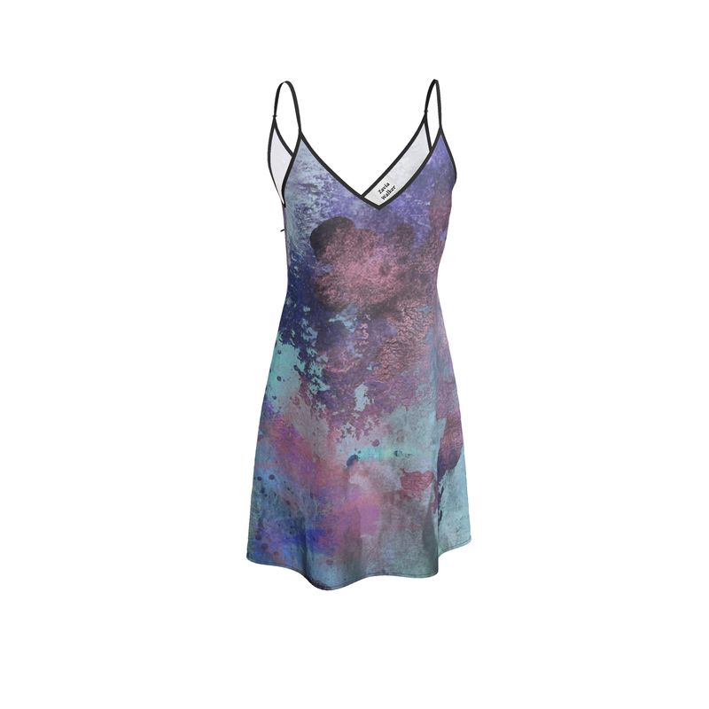 Fairytale silk short slip dress