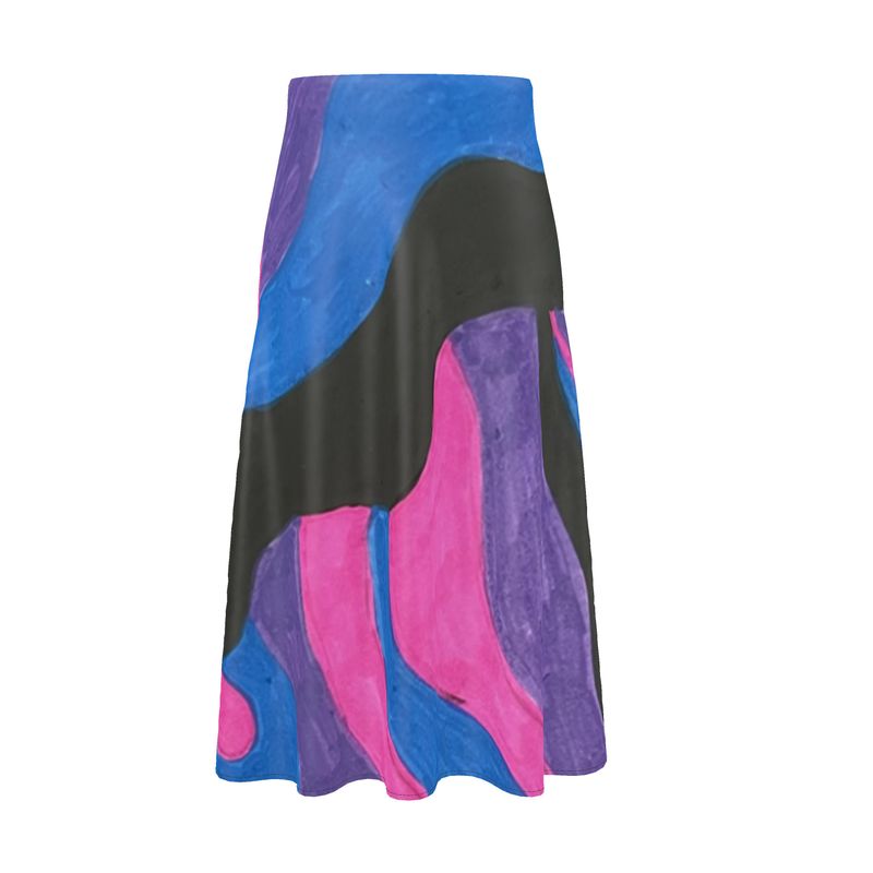 Waves Midi skirt