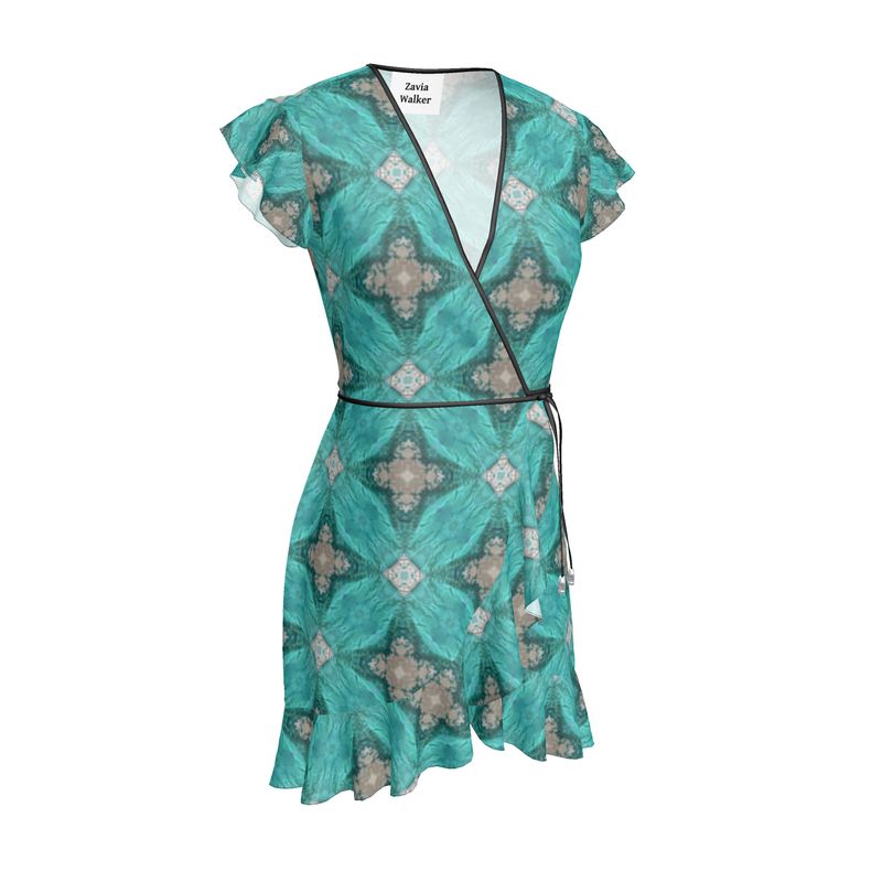 Teal Dreams Tea dress