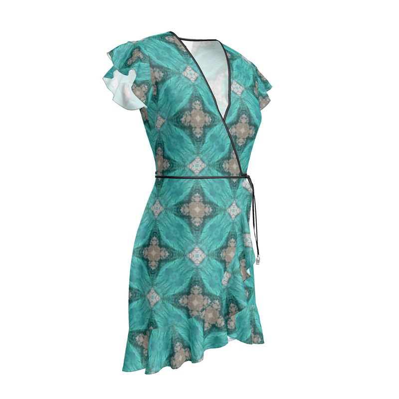 Teal Dreams Tea dress