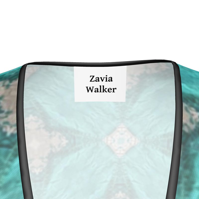 Teal Dreams Tea dress