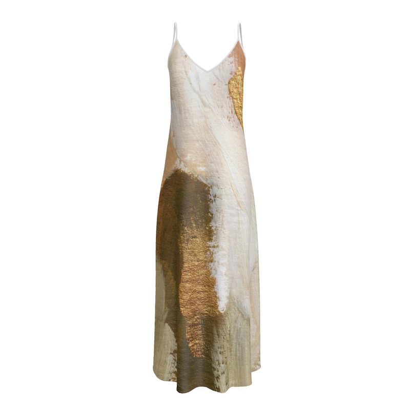 Picasso Long Slip Dress