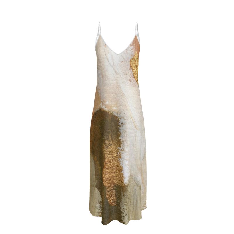 Picasso Long Slip Dress