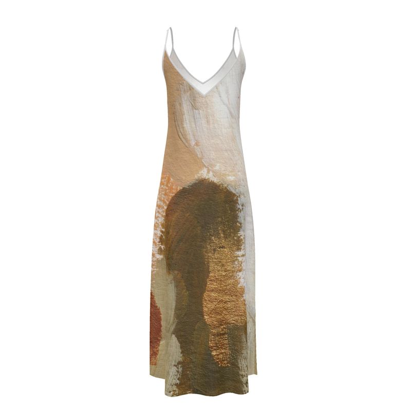 Picasso Long Slip Dress
