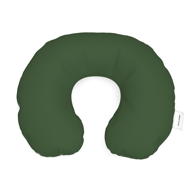 green neck pillow