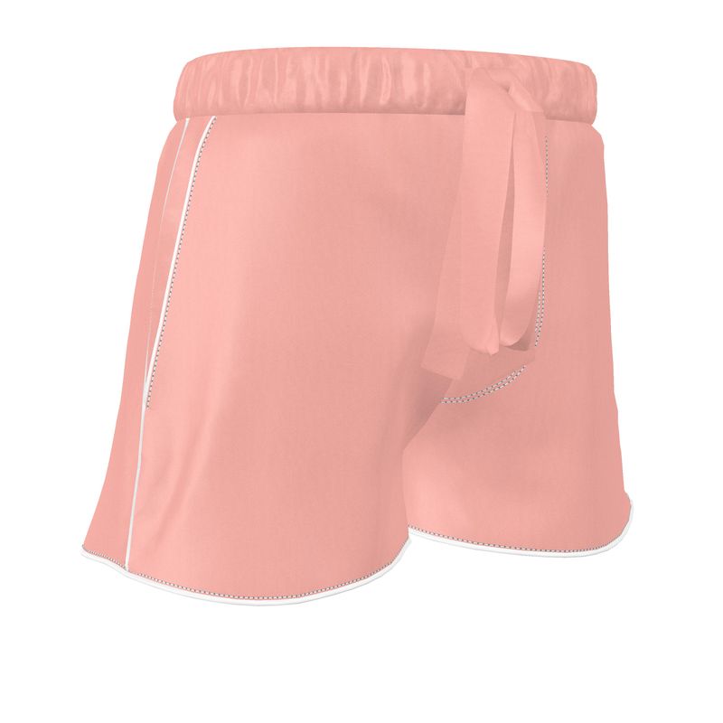 coral pink shorts