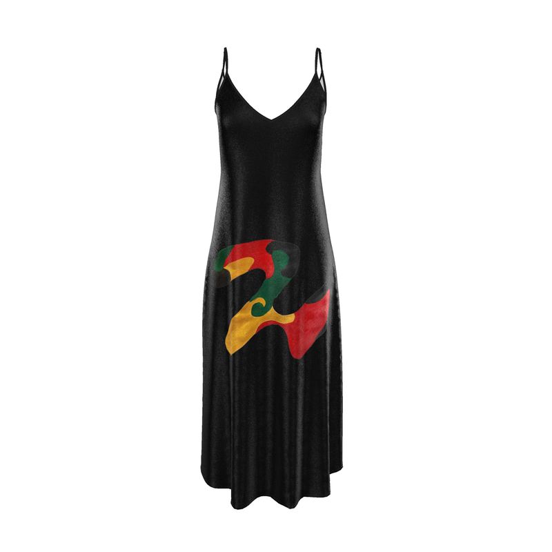 Kingston Long Dress in Black
