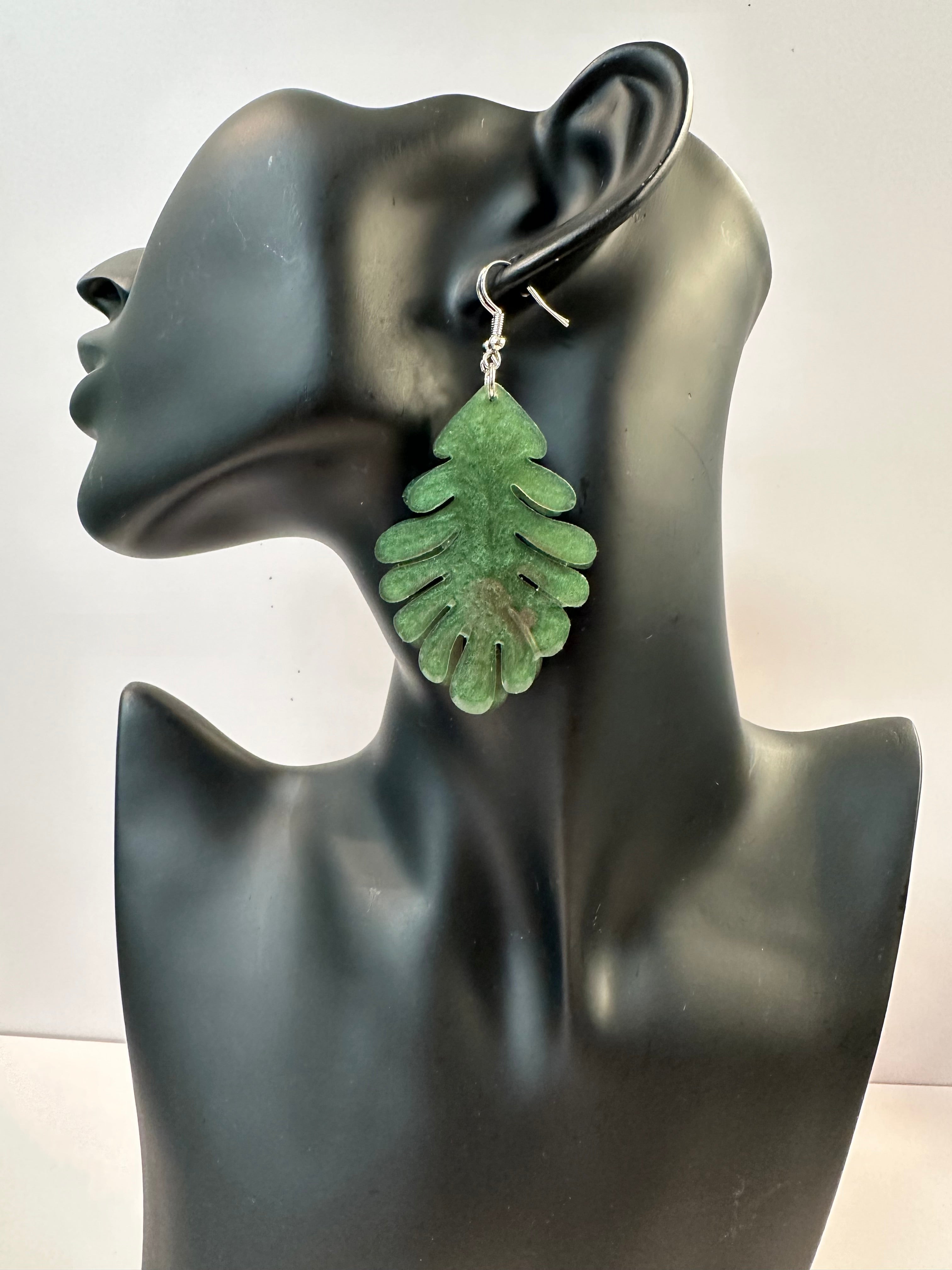 Zavia Walker’s Leaf Earrings