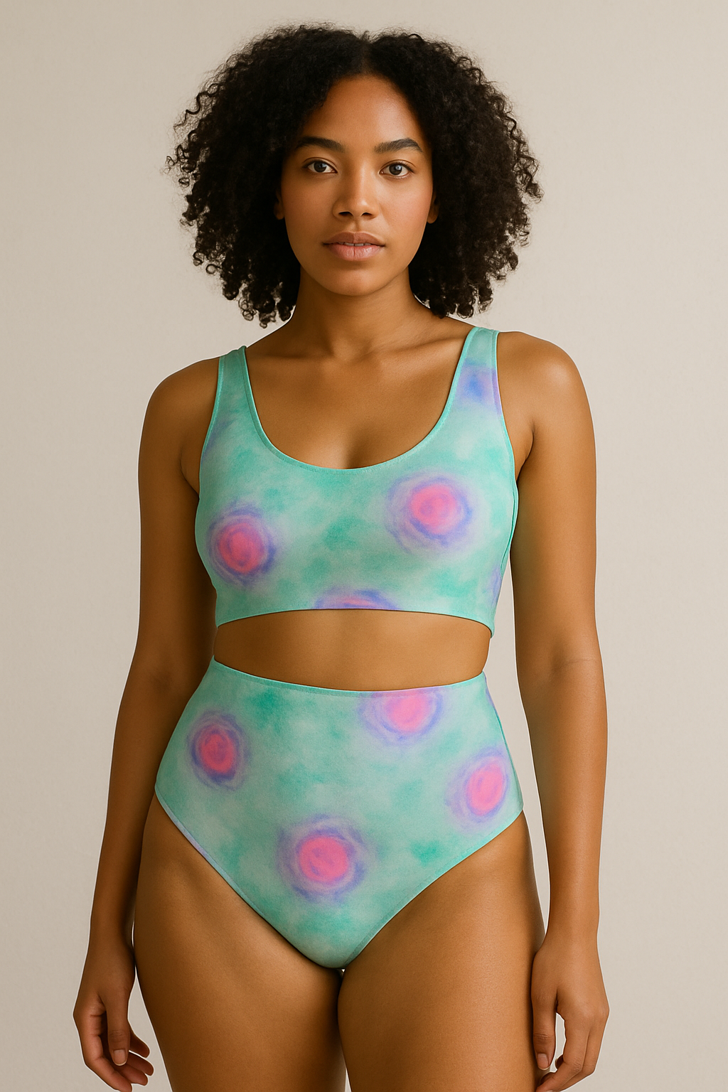 Coastal Muse high-waisted bikini