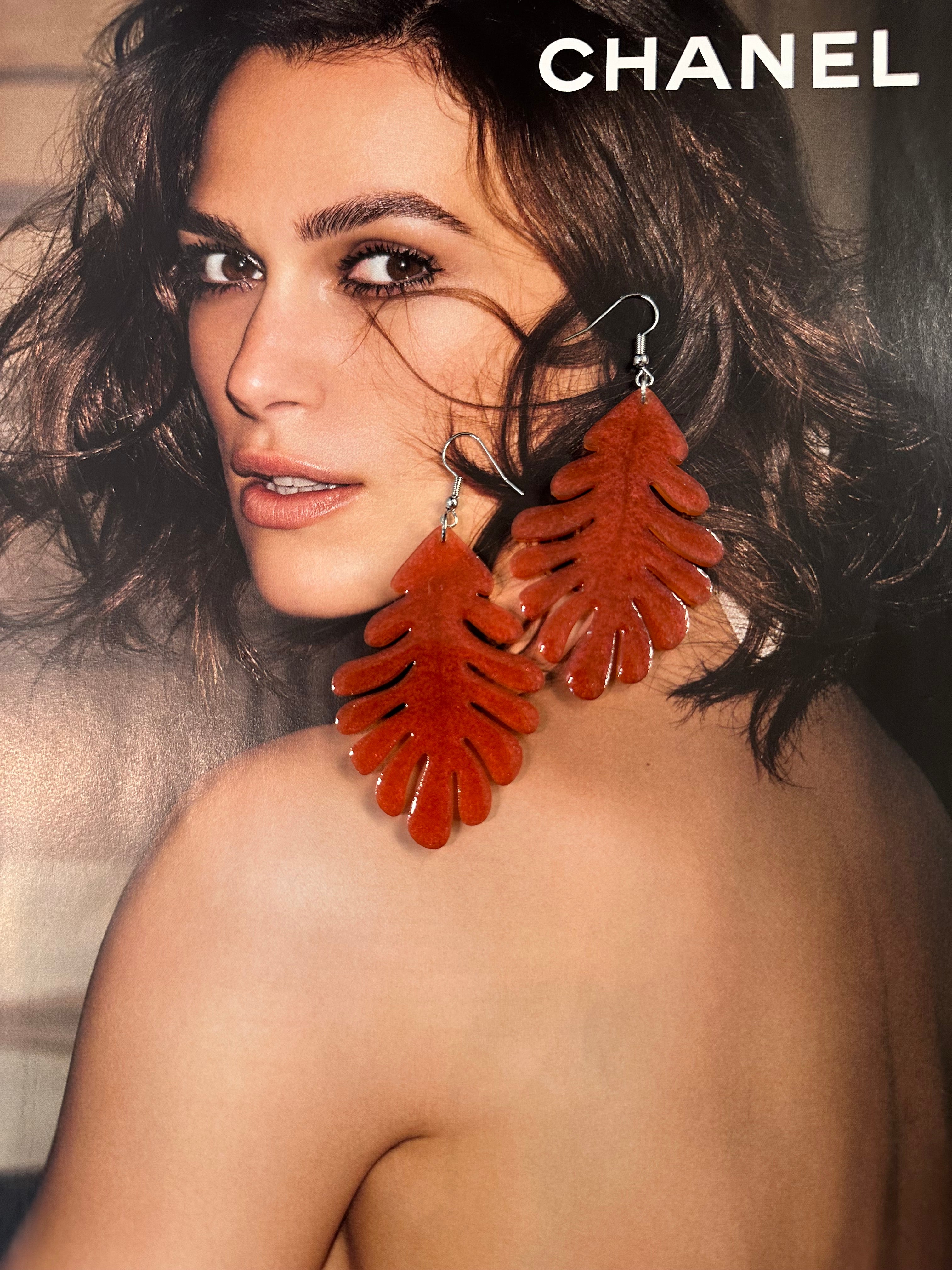 Zavia Walker’s Leaf Earrings