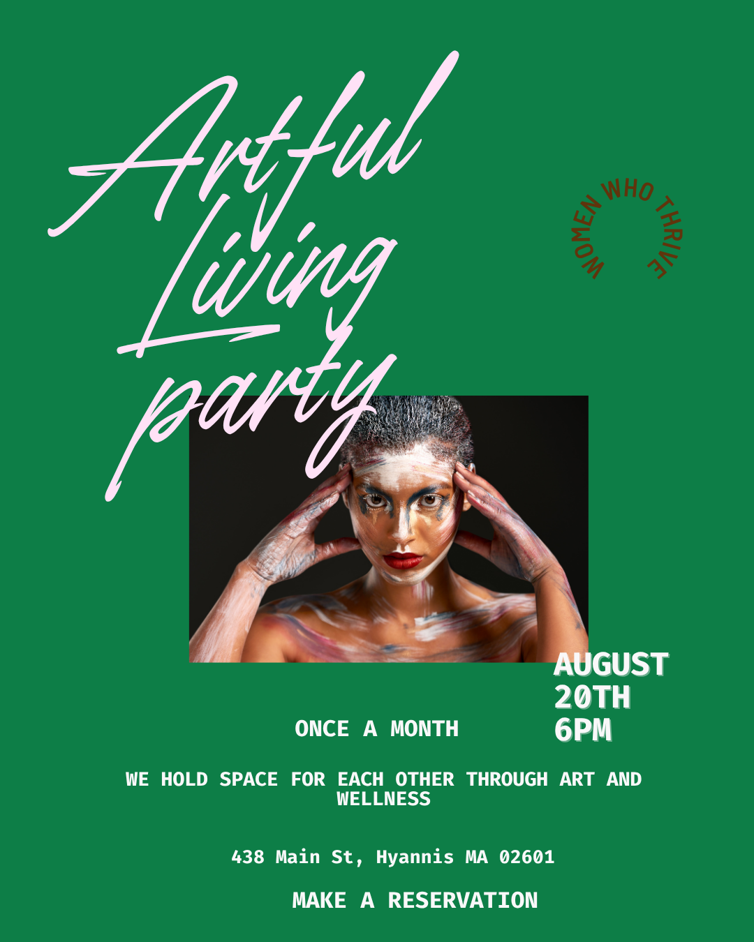 Artful Living Party Z Club Private Members ONLY August 20th 6 PM 438 Main St, Hyannis