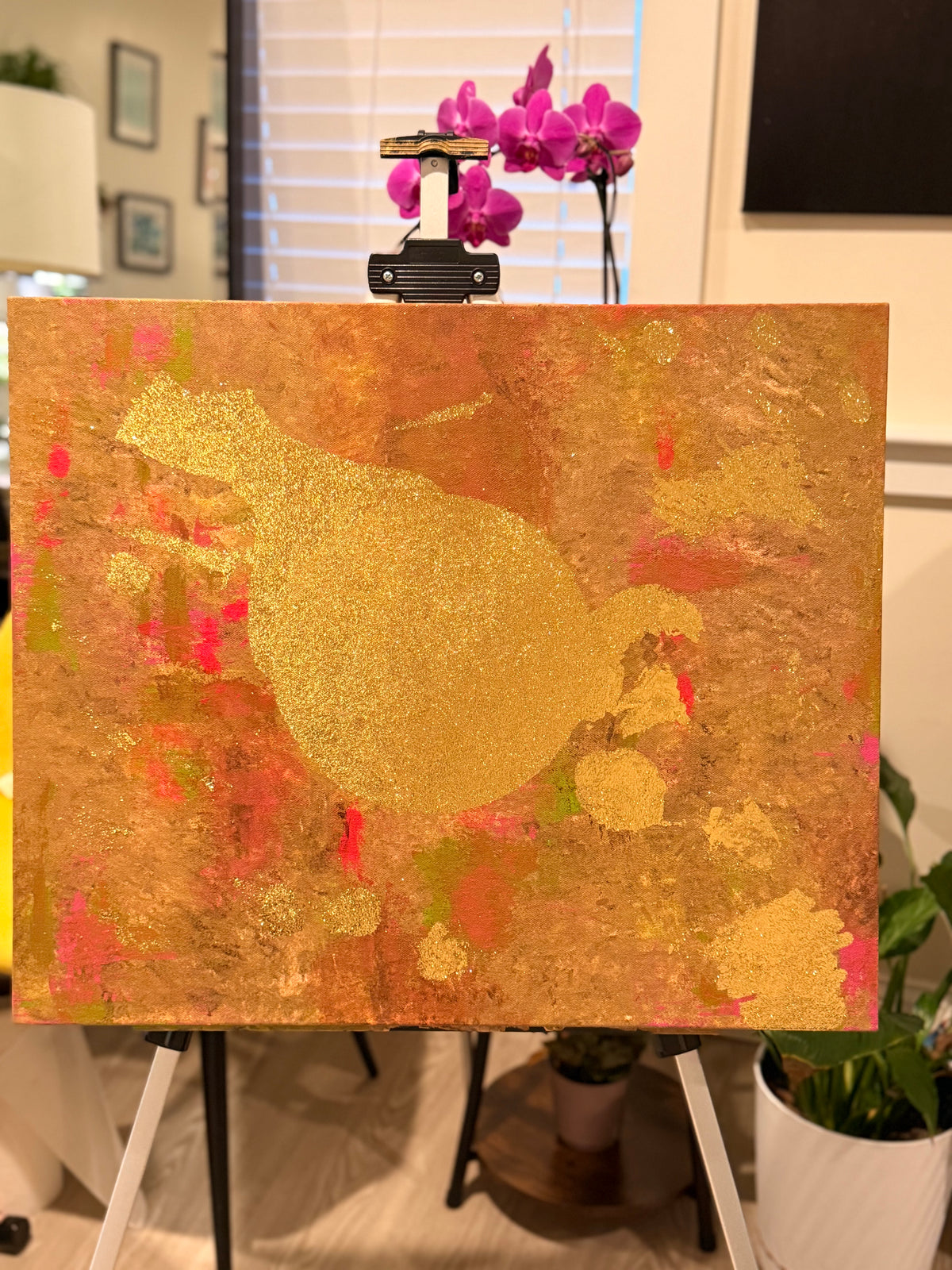 Country Fowl From the Land of Wood & Water Collection Original Artwork by Zavia Walker 20 × 24 inches
