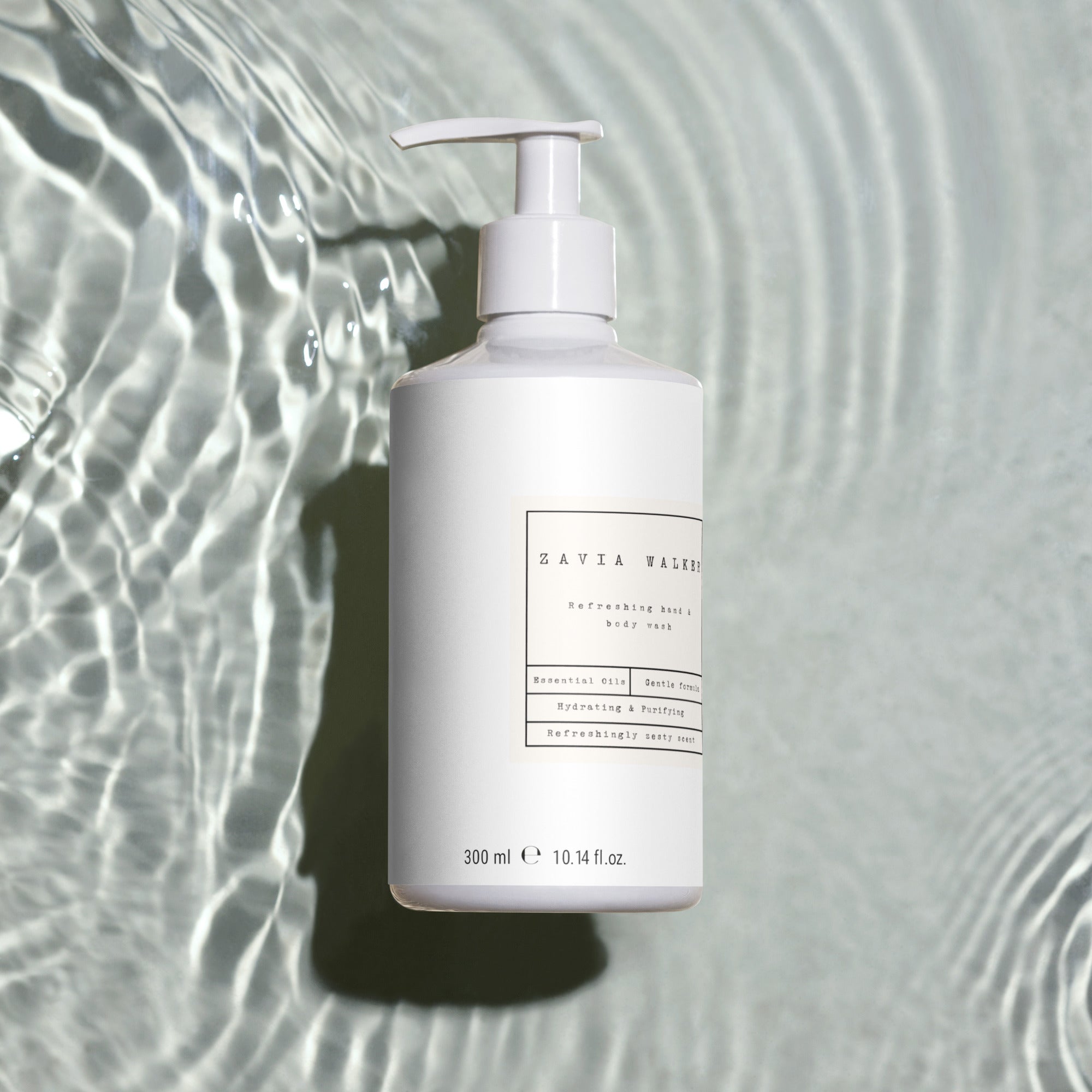 Zavia Walker Beauty Refreshing hand & body wash