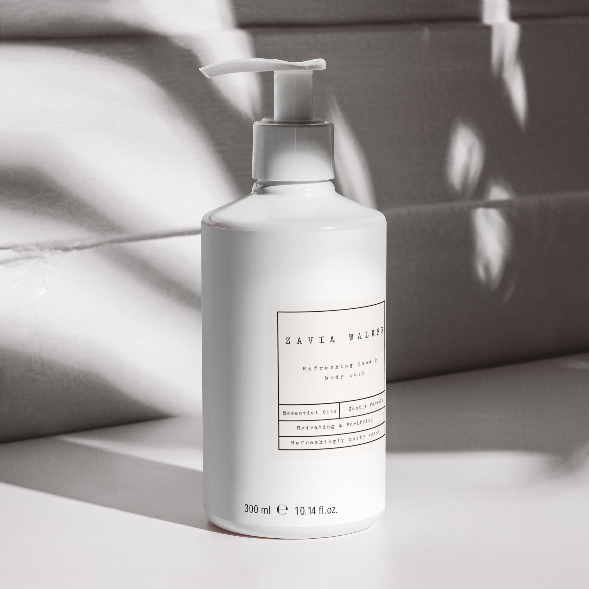 Zavia Walker Beauty Refreshing hand & body wash