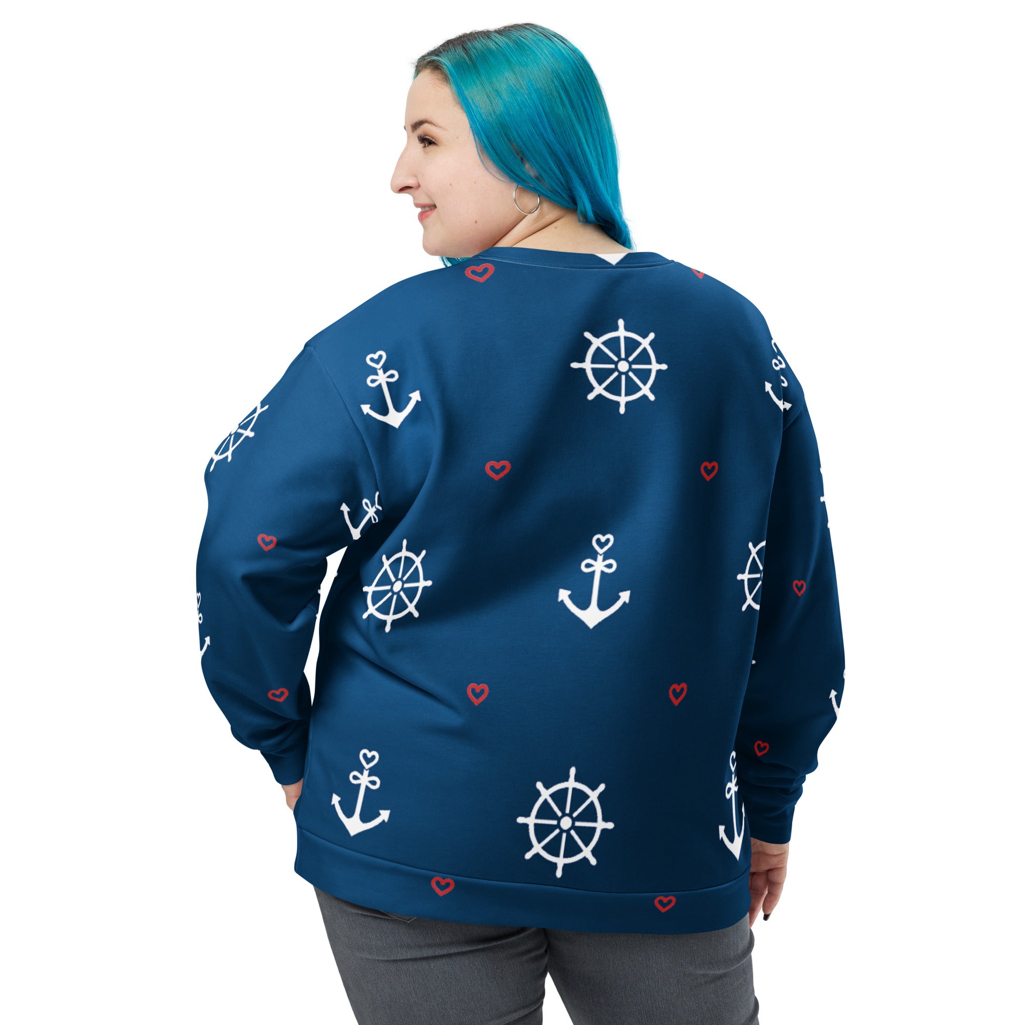 Zavia Walker Nautical Unisex Sweatshirt