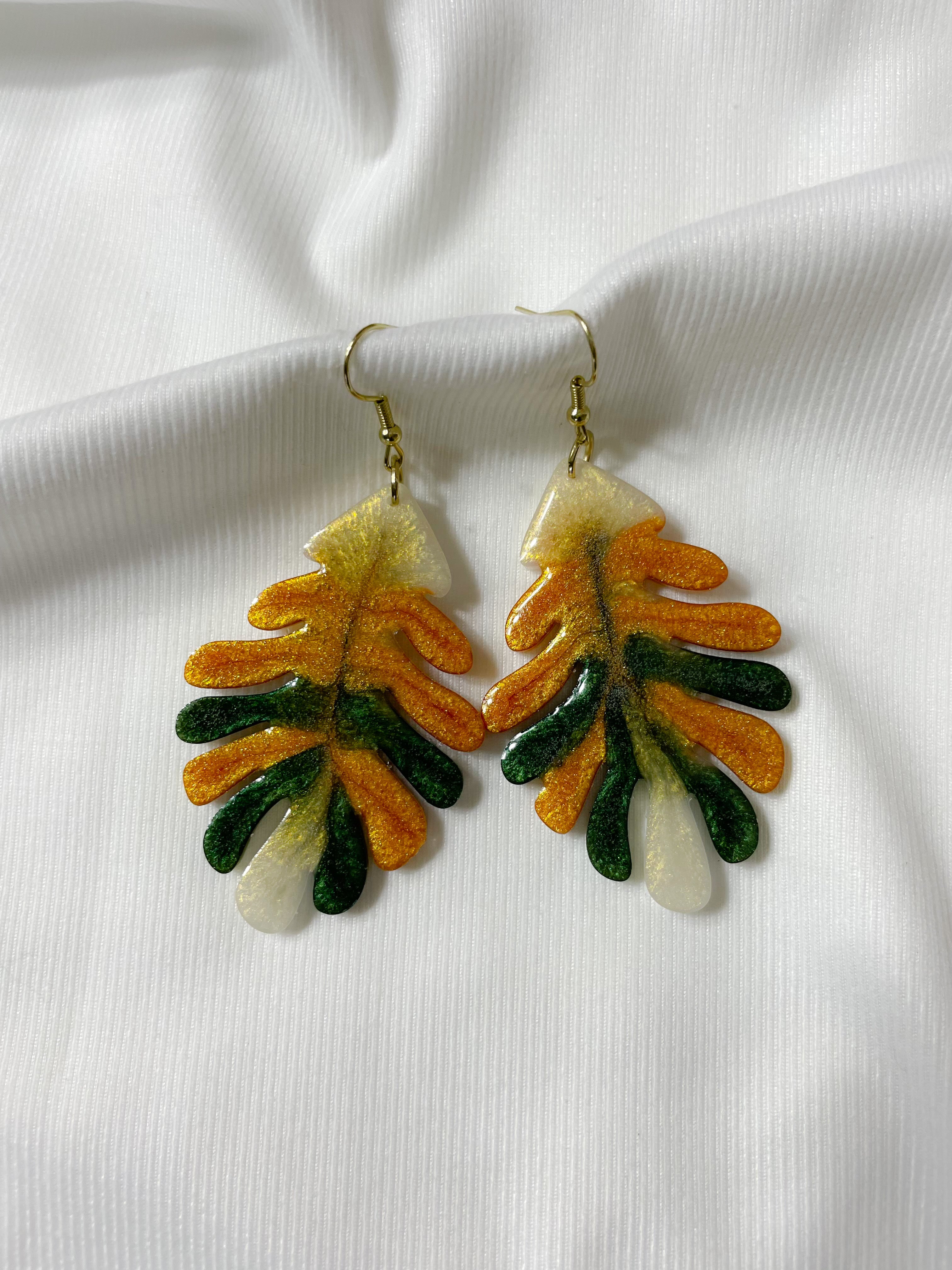Zavia Walker leaves earrings
