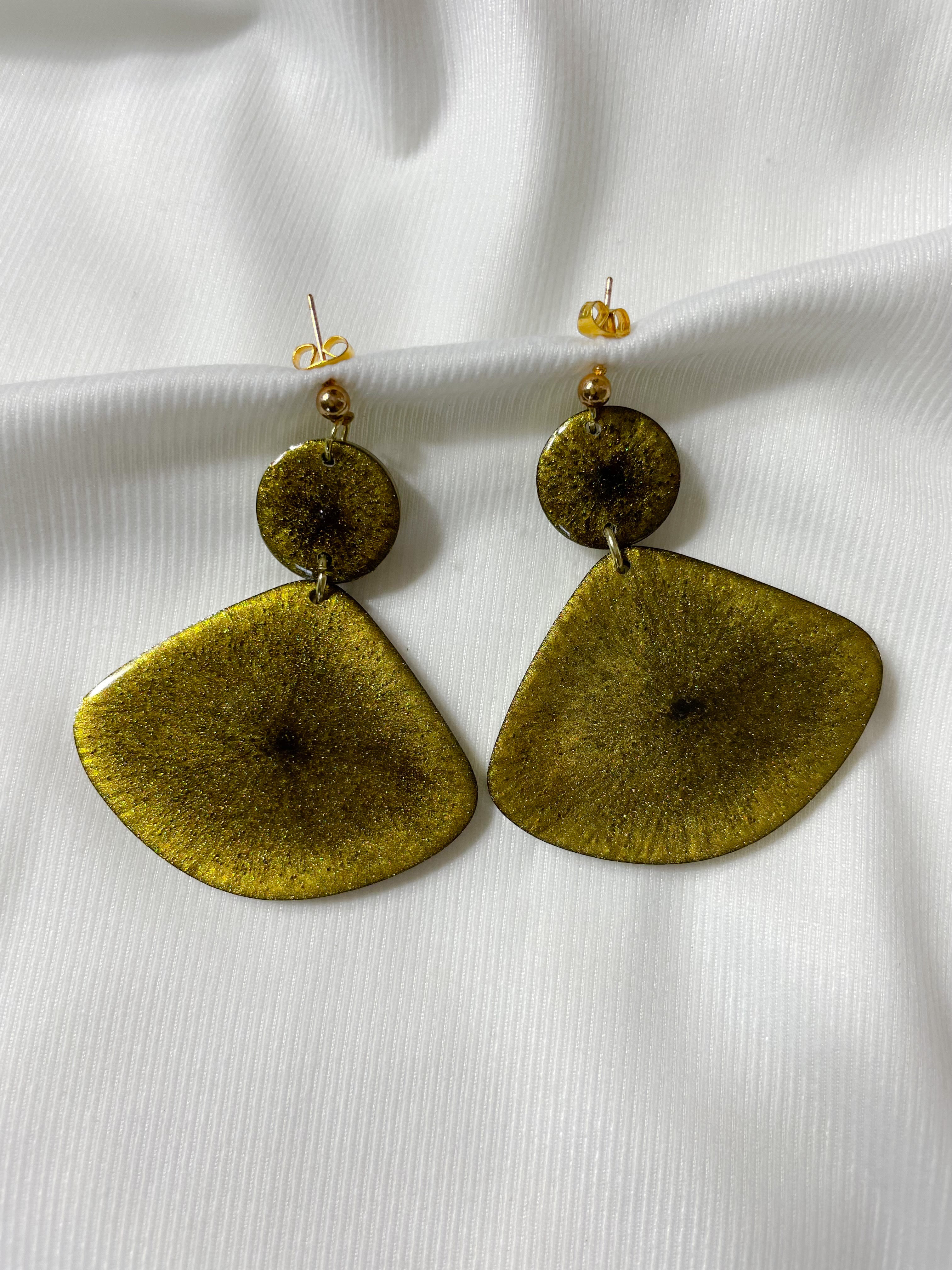 Zavia Walker Green earrings