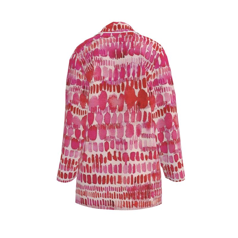Pink Sea Luxury Silk shirt