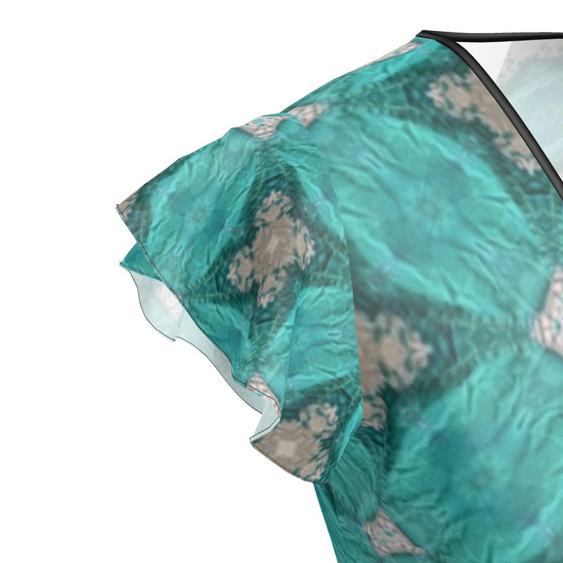 Teal Dreams Tea dress