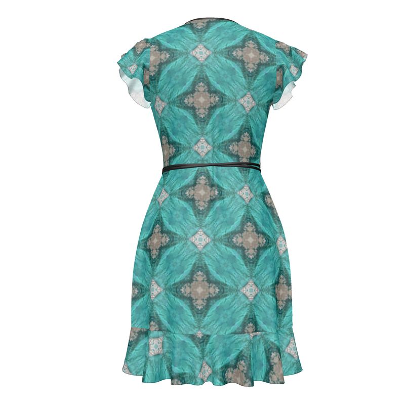 Teal Dreams Tea dress