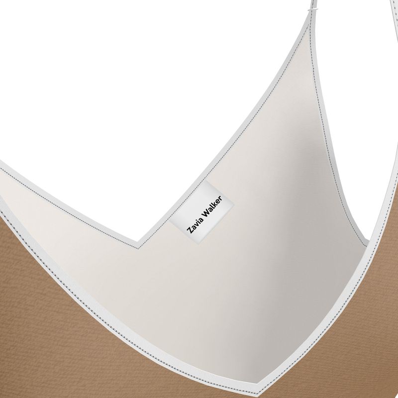 Earthy Tone Long Slip Dress