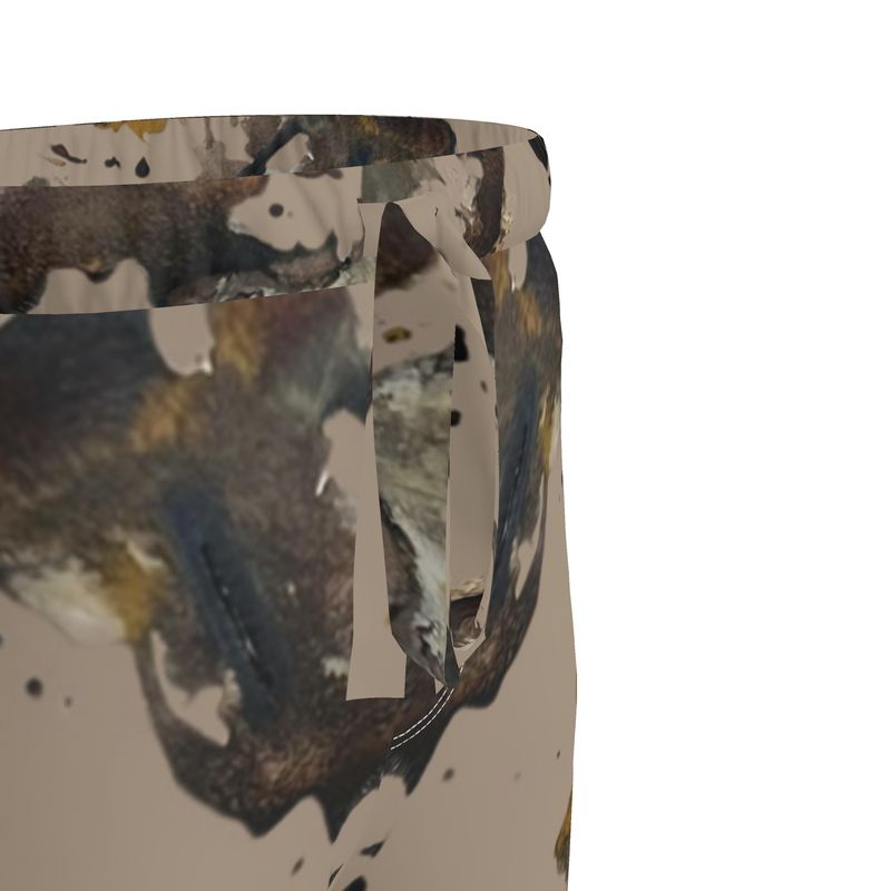 neutral cotton pants