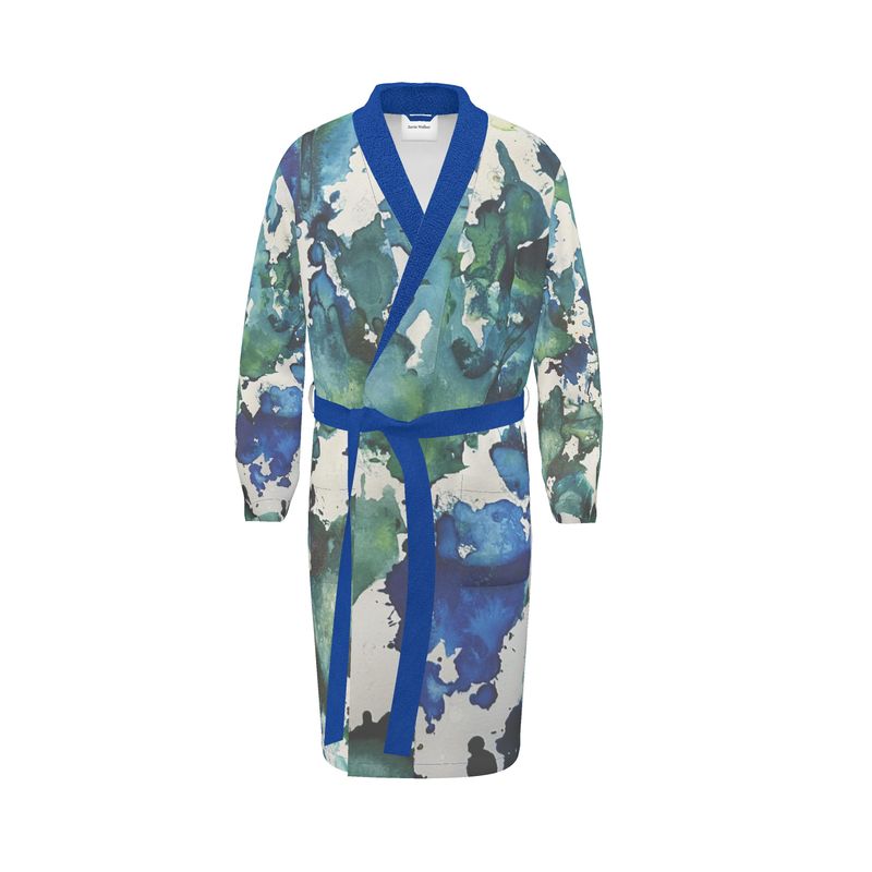 ZW Robe in Blue Lagoon Print