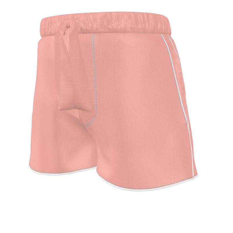 coral pink shorts