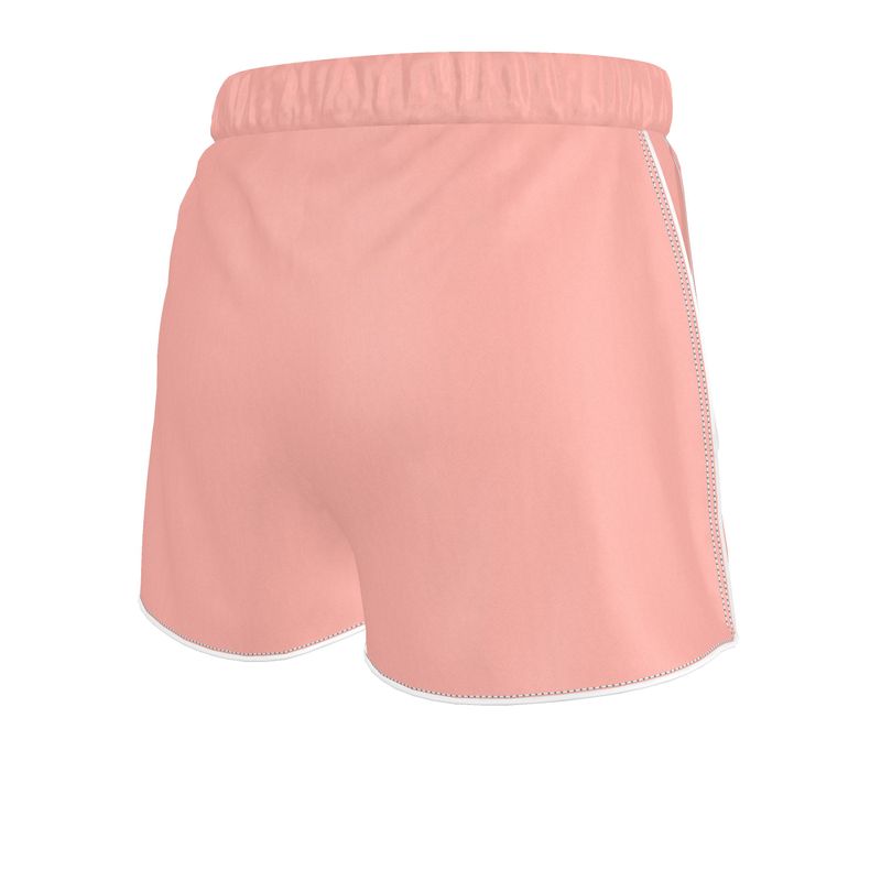 coral pink shorts