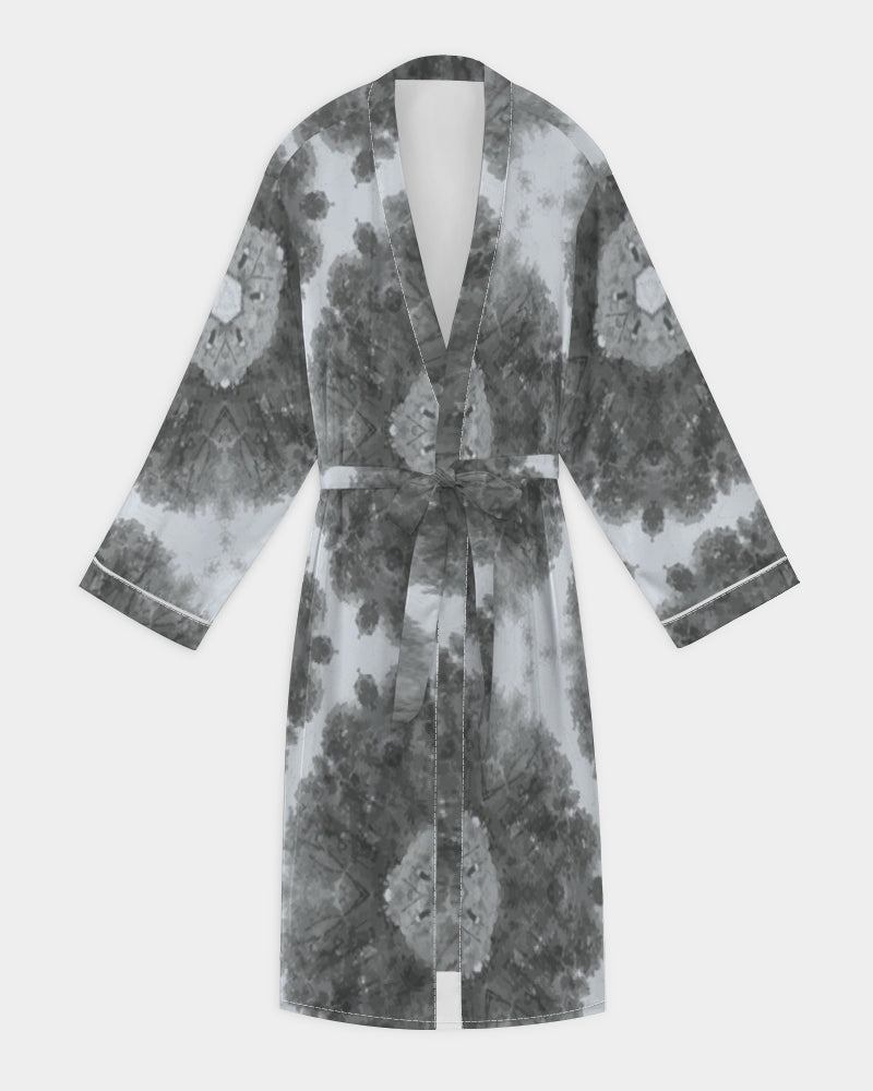 Winter Solstice Women's Satin Robe – Zavia Walker