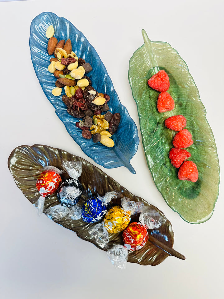 Lustre Leaf Tray