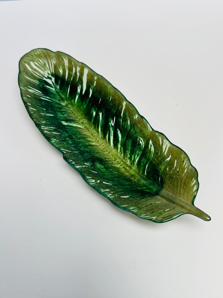 Lustre Leaf Tray