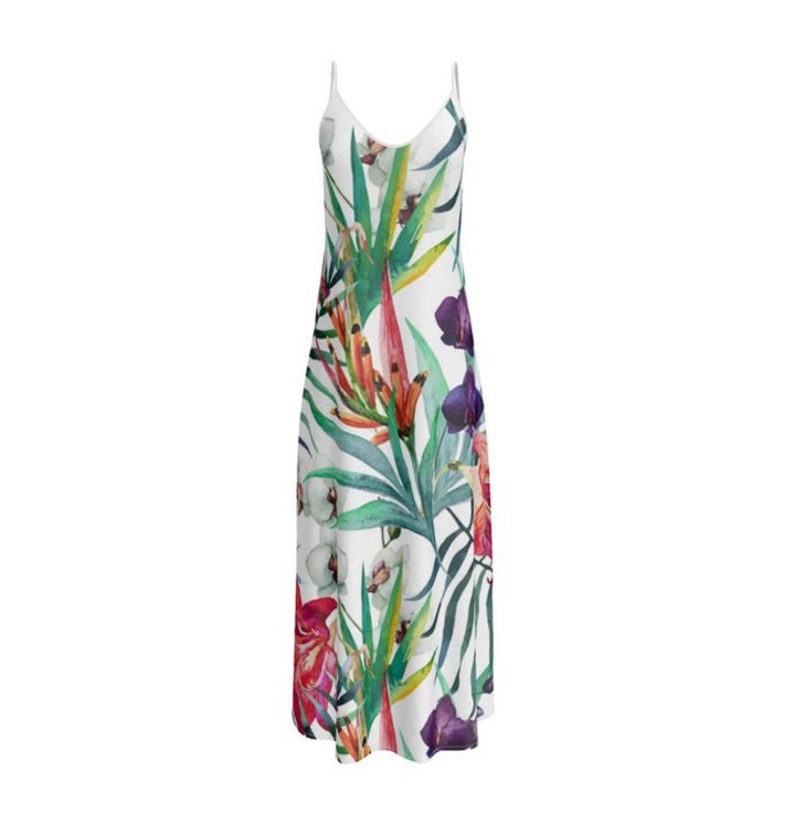 The Maui long slip dress