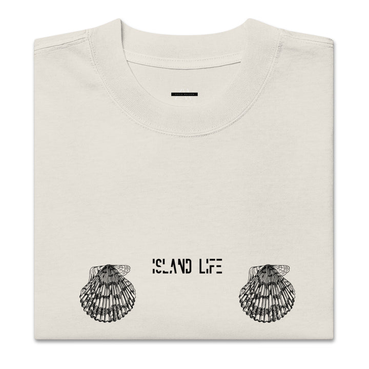 Zavia Walker Island Life Oversized faded t-shirt