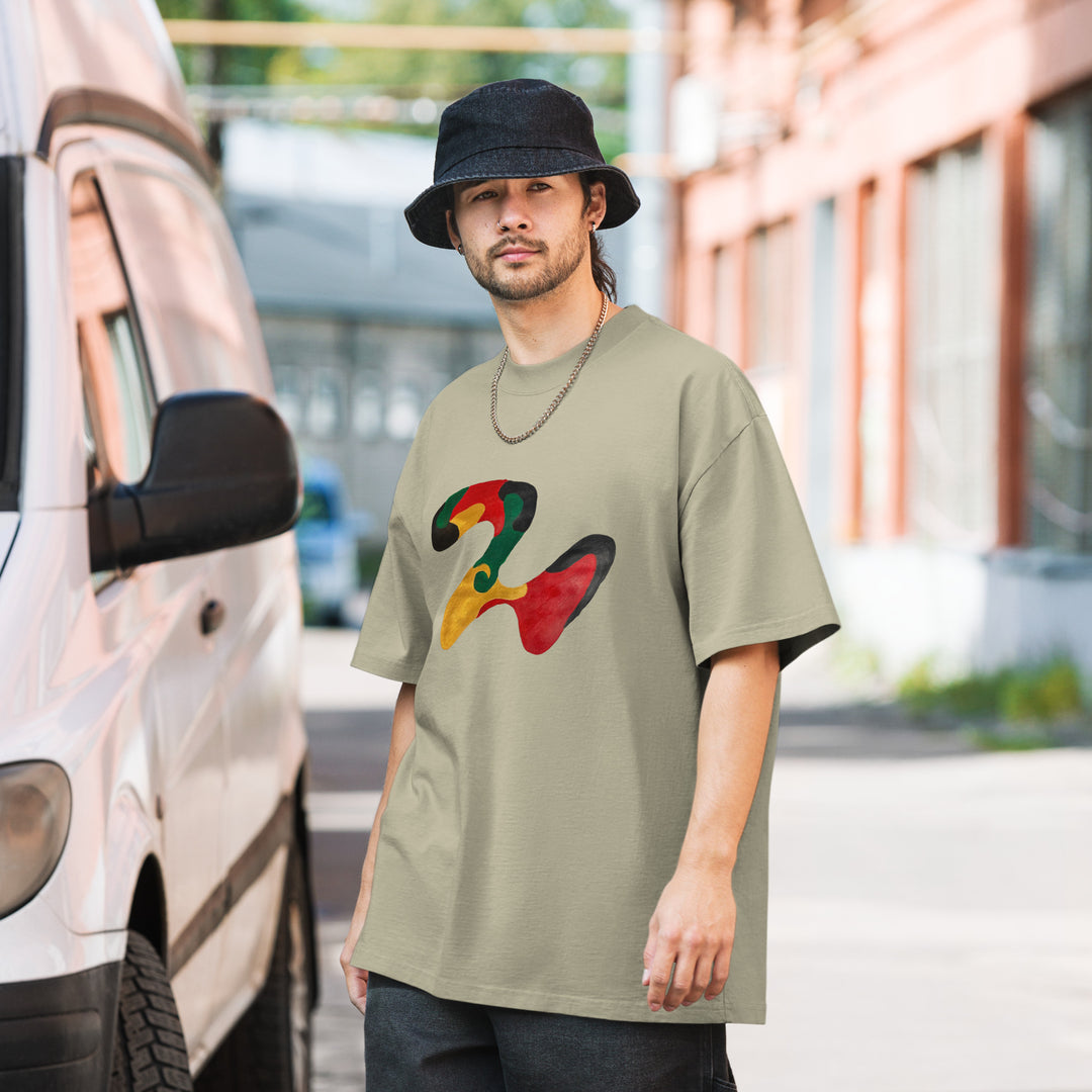 Zavia Walker Roots Oversized Faded T-shirt