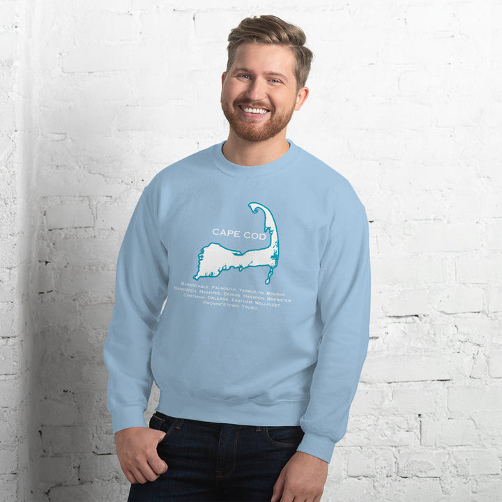 Cape Cod Towns Unisex Sweatshirt (Men and women's)