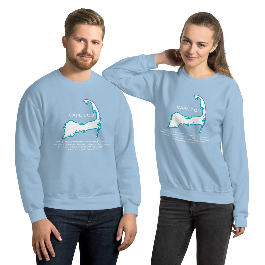 Cape Cod Towns Unisex Sweatshirt (Men and women's)