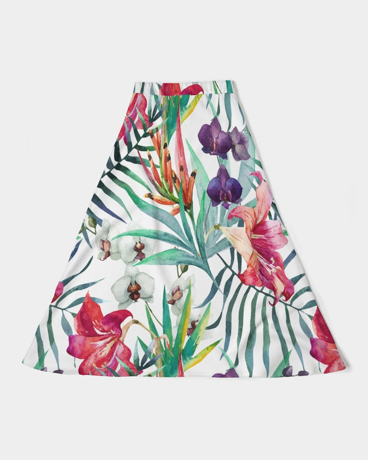 Maui Women's A-Line Midi Skirt