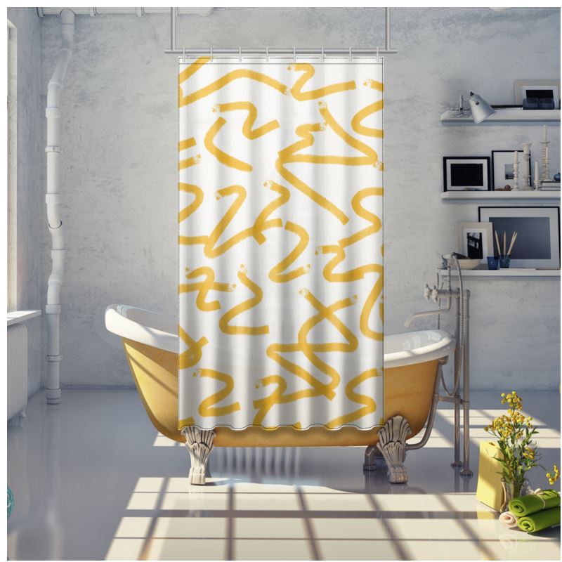 Comfy Homes Collection shower curtain