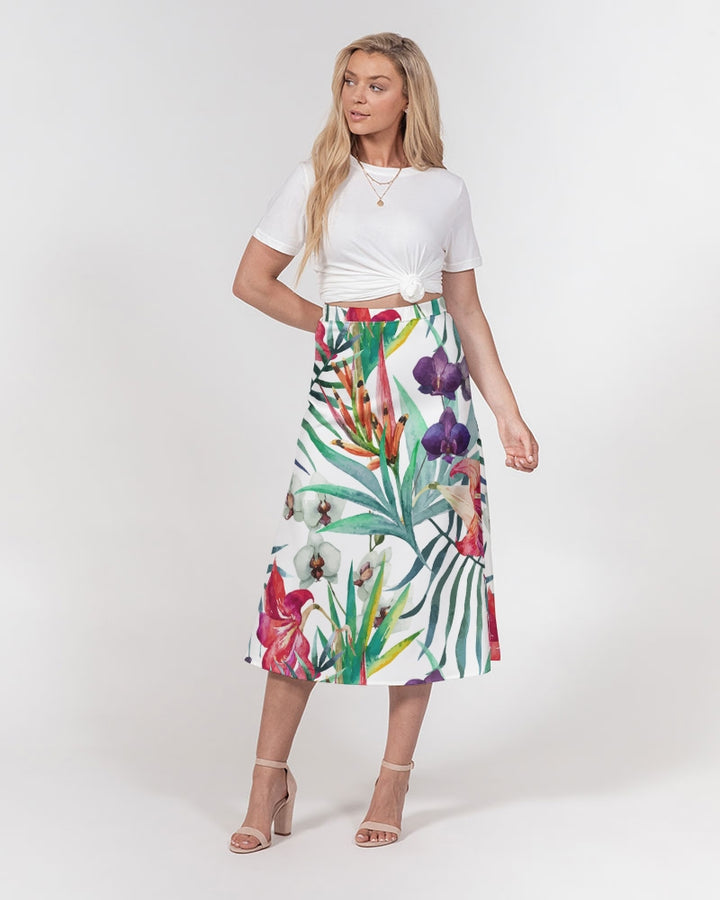Maui Women's A-Line Midi Skirt