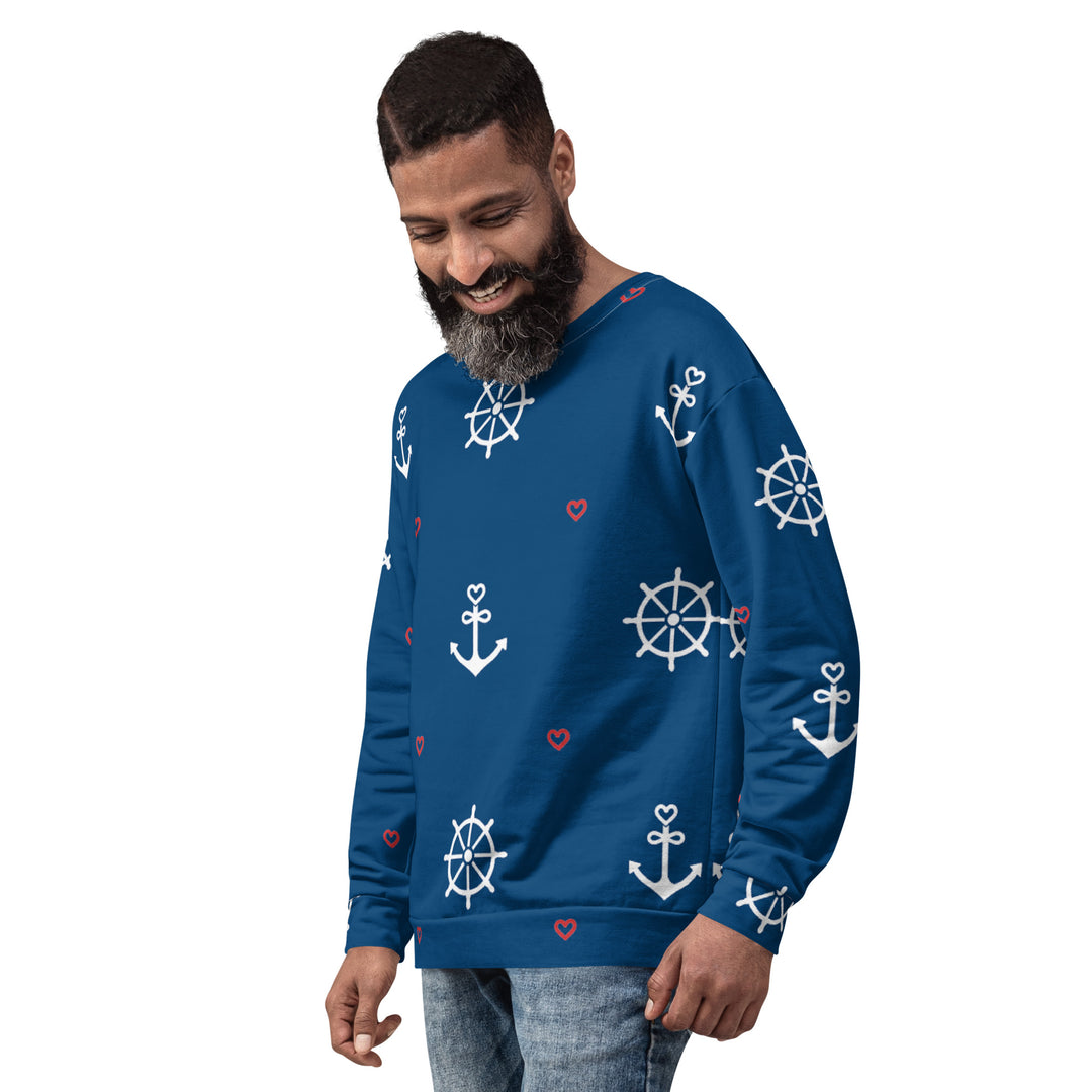 Zavia Walker Nautical Unisex Sweatshirt