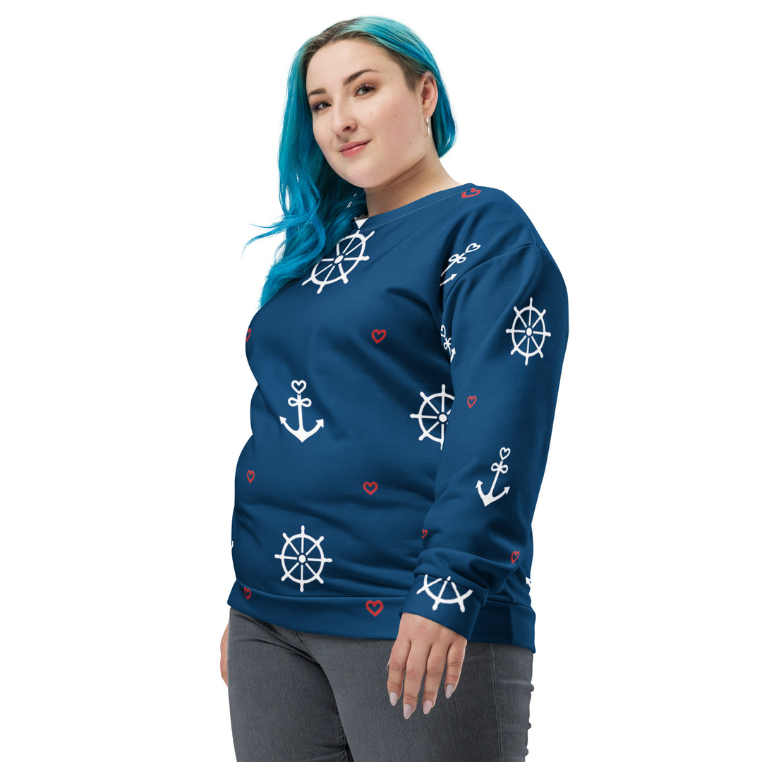 Zavia Walker Nautical Unisex Sweatshirt